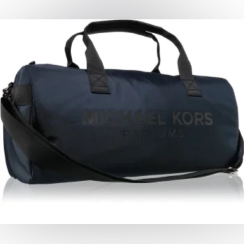 Michael Kors Dark Blue Duffel Bag - Picture 3 of 3
